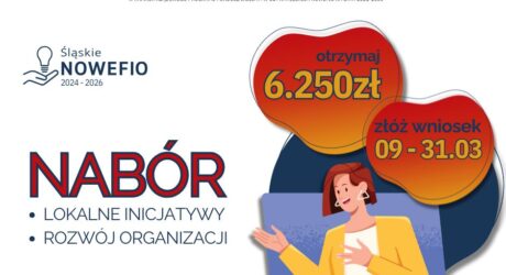Nabór wniosków w&nbsp;projekcie Śląskie NOWEFIO